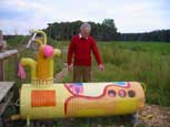 Horst Bechtoff mit yellow submarine